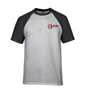 เสื้อยืดแขน Raglan สำหรับผู้ชาย,เสื้อธรรมดาพิมพ์ลายผ้าฝ้าย - Product Image 4