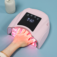 Lampe UV sans fil rechargeable pour ongles, professionnelle, avec capteur automatique, séchage rapide du gel, pour salon de manucure et pédicure, logo personnalisé