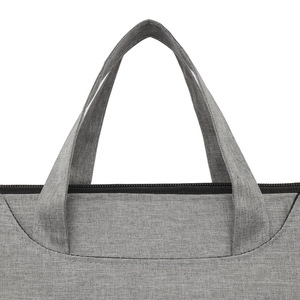 Bolso para Portátil Impermeable de Poliéster Oxford, Gris, para Negocios, con Asas, Maletín de Viaje, Bolso para Portátil para Mujer - Product Image 6