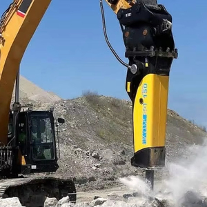 Motor Principal de Martillo Hidráulico SQ150 en Perfecto Estado para Minería e Ingeniería Mecánica con Cincel - Product Image 1