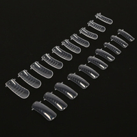 Ensemble complet professionnel pressé en usine Kit d'art d'ongle en acrylique français en gros pour les salons de manucure ongles artificiels ensemble complet