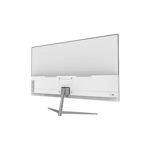 24 Inches Bezel-less IPS/VA Computer LED Monitor In White Color Appearance With Fixed Bracket For Desktop Use