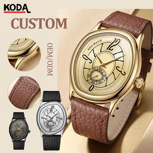 <span class=keywords><strong>Reloj</strong></span> Asimétrico de Diseño Industrial con Correa Personalizada de Primera Calidad, Aspecto Fundido Inusual, Envío Rápido, Estilo Boutique - Product Image 1