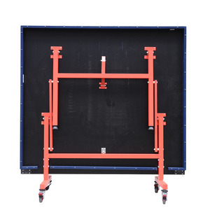 Doble pez 203 azul individual plegable móvil interior <span class=keywords><strong>Ping</strong></span> <span class=keywords><strong>Pong</strong></span> <span class=keywords><strong>mesa</strong></span> <span class=keywords><strong>de</strong></span> tenis <span class=keywords><strong>de</strong></span> <span class=keywords><strong>mesa</strong></span> adecuada para entrenamiento y competición impermeable - Product Image 3