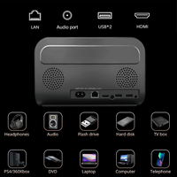 Projecteur personnalisé de marque Support Brand P23 Pro Android 14 avec télécommande BT, WIFI 6, projecteur Full HD LED LCD 700 ANSI Lumens