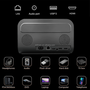 Projecteur personnalisé de marque Support Brand P23 Pro Android 14 avec télécommande BT, WIFI 6, projecteur Full HD LED LCD 700 ANSI Lumens - Product Image 6