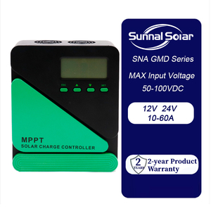 Controlador de electricidad de carga solar 30A 40Amp MPPT Cargador de batería Controlador <span class=keywords><strong>digital</strong></span> de carga - Product Image 1