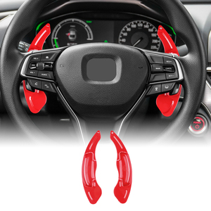 Nuovi Accessori Leve Cambio al Volante in ABS Effetto Carbonio per Honda Accord Sibo Rui Odyssey Urv CRV <span class=keywords><strong>Acura</strong></span> CDX MDX <span class=keywords><strong>ILX</strong></span> - Product Image 4