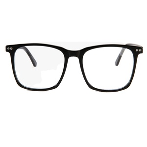 Nouvelles lunettes de soleil carrées élégantes en acétate à monture intégrale, lunettes de soleil à clip magnétique bicolores, montures de lunettes de soleil tendance - Product Image 6