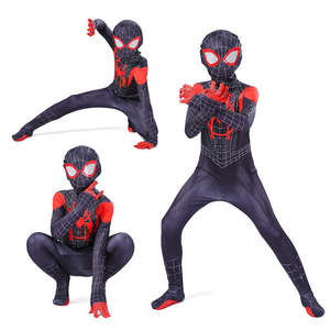 <span class=keywords><strong>Costume</strong></span> <span class=keywords><strong>Spiderman</strong></span> pour enfants et adultes, déguisement <span class=keywords><strong>Spiderman</strong></span> pour Halloween, vêtements de fête Cosplay, couverture faciale - Product Image 2