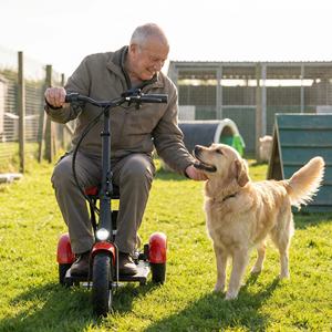 Scooter électrique léger et auto-équilibrant, facile à ranger, idéal pour le bénévolat dans les refuges pour animaux - Product Image 1