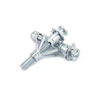Kit d'<span class=keywords><strong>ancrage</strong></span> et de boulons à expansion pour cloisons sèches en acier galvanisé, capacité 30-65 kg, pour plaques de plâtre et de gypse - Product Image 1