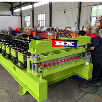 Máquina Perfiladora de Paneles de Techo Corrugado de Alta Velocidad, Máquina Automática para Fabricar Láminas de Techo Corrugado