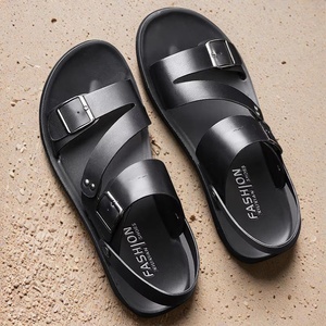<span class=keywords><strong>Ciabatte</strong></span> da <span class=keywords><strong>uomo</strong></span> in estate 2025, nuovi sandali da spiaggia antiscivolo e resistenti all'usura a doppia guida sandali da <span class=keywords><strong>uomo</strong></span> in <span class=keywords><strong>pelle</strong></span> - Product Image 3