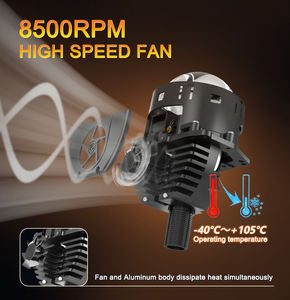 GPNE Haute Puissance 60W 75W 90W Phare de Voiture Boule d'Éclairage Bi Led Projecteur Lentille 3 Pouces Lase Bi-led - Product Image 6