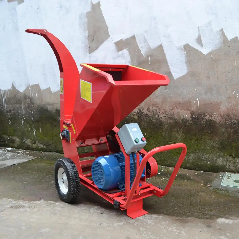 Trailer Gỗ Shredder DUCAR Gỗ Chipper Mùn Cưa Máy