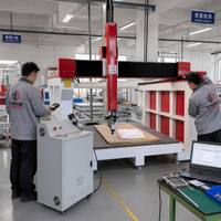Máquina CNC de Corte y Tallado 3D de Alta Resistencia de 4 Ejes para Madera, Piedra, EPS, PVC y Tableros de Espuma con Husillo Oscilante