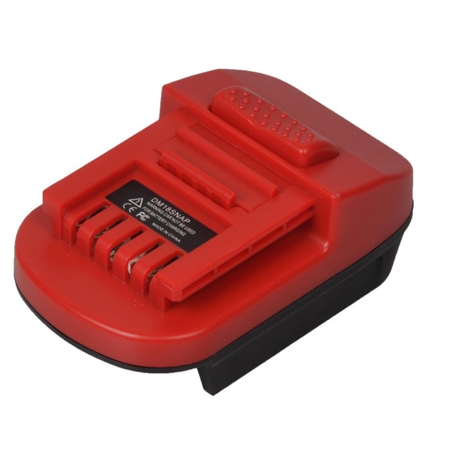 Battery Adapter for Dewalt/Milwaukee 18V M-18 Battery Convert to for Snap-on 18v Li-ion Cordless Power Tool CTB7185 CTB8185
