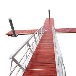 Ferry Marina Boat usado muelle <span class=keywords><strong>flotante</strong></span> <span class=keywords><strong>estructura</strong></span> de aluminio pasarela <span class=keywords><strong>escalera</strong></span> en soldadura T6061 - Product Image 3