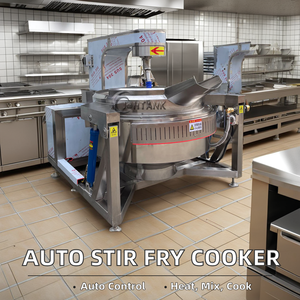 Bouilloire de cuisson <span class=keywords><strong>pour</strong></span> sauté de sauce de soja à mélange planétaire automatique Équipement de cuisson rapide avec dispositif de sauté rapide - Product Image 2