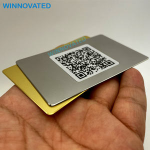 <span class=keywords><strong>Tarjeta</strong></span> <span class=keywords><strong>de</strong></span> Visita Metálica NFC <span class=keywords><strong>de</strong></span> Alta Calidad con Impresión <span class=keywords><strong>de</strong></span> Código QR Personalizado RFID - Product Image 5