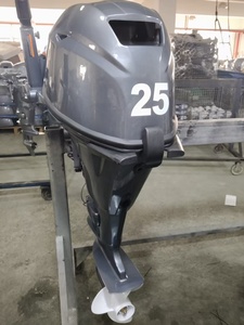 เครื่องยนต์เรือติดท้าย 4 จังหวะ คุณภาพสูง 25 แรงม้า แบบคันบังคับ  แกนยาว/แกนสั้น ใช้เชื้อเพลิงเบนซิน - Product Image 1
