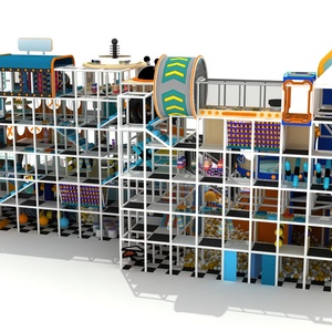 <span class=keywords><strong>Parc</strong></span> d'attractions intérieur Lanroll 2026 pour enfants, toboggans à balles souples, structure d'escalade, thème marin, certifié CE, capacité 100-500 kg - Product Image 4