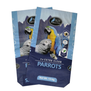Biodegradable Packaging Customized 5 kg 10 kg 15 kg 20 kg 25 kg Poultry <strong>Bird</strong> Chicken Animal Feed Multi-layers Paper Bag - Product Image 2