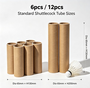 Wholesale Custom Paper Tube Packaging for <b>Badminton</b> & Multi-Sport Products Manufacturer - Product Image 5