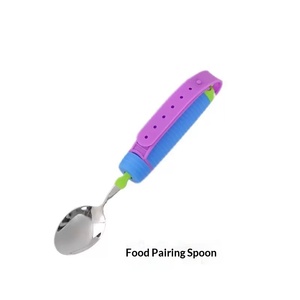 Baguettes, cuillères et fourchettes spécialisées pour personnes à mobilité réduite, accessoires d'aide à la rééducation alimentaire, ventouses pour éviter l'échappement - Product Image 5