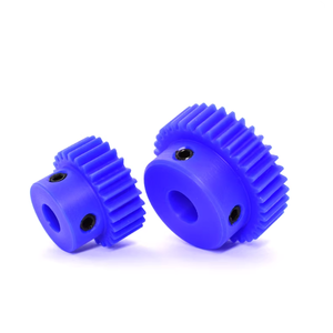 Yimihelong Blue Nylon Plastic Spur <b>Gear</b> Motor Boss 1.5 Module 15-30 Teeth Bore 6/8/10/12mm 1 Year Warranty for Mold Applications - Product Image 4