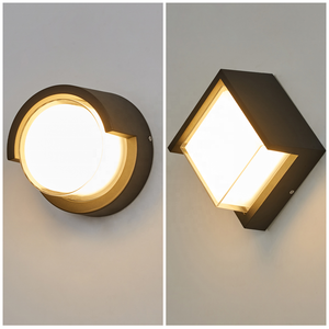 Lampes murales LED modernes pour l'intérieur, 12 W, rondes, à montage mural, IP65, pour la maison, vente chaude, décoration élégante pour hôtel - Product Image 2