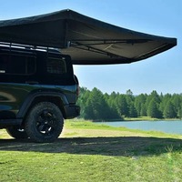 Tente de toit en aluminium imperméable aux UV Zentopia, quatre saisons, installation facile, automatique, structure en A, aucun montage requis pour les toits de voitures standard