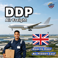 Service de logistique aérienne DDP, transitaire, entreposage, consolidation sécurisée, express fiable porte-à-porte, Royaume-Uni et mondial