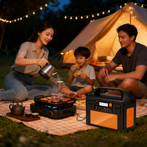 แบตเตอรี่ลิเธียมเทอร์นารีแท้ 180W 166.5Wh สถานีพลังงานแบบพกพาสำหรับใช้งานกลางแจ้ง ชาร์จโทรศัพท์  แบตสำรอง - Product Image 3