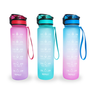 Borraccia in Tritan Senza BPA da 32oz con Indicatore di Tempo e Cannuccia per Fitness, Palestra e Sport - Product Image 4