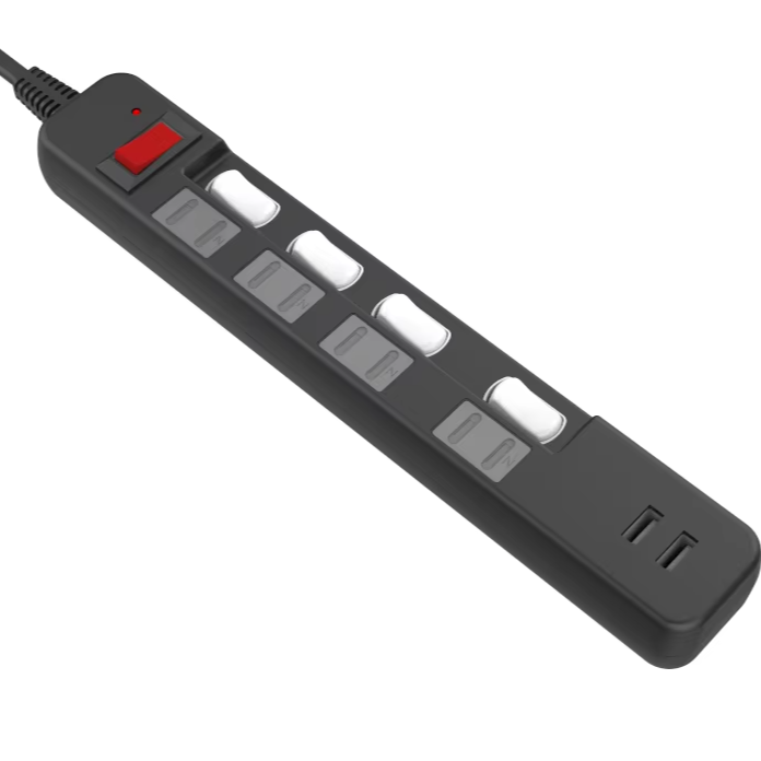 Linsheng 4 Outlet Power Strip Household