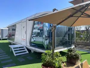 Prefab House Expandable Modular Container Mobile Home Luxury Prefabricated Home Glass House Design