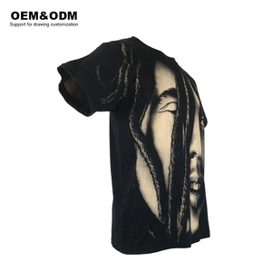 <span class=keywords><strong>Tupac</strong></span> 3D stampa digitale Casual o-collo Streetwear camicia Rapper maglia tessuto grafico Design per t-<span class=keywords><strong>Shirt</strong></span> - Product Image 3