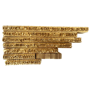 2024 jubnag Vàng Factory Outlet kết hợp kiểu chữ Brass Bảng chữ cái độ dày có thể tháo rời nhân vật khuôn in ấn PC <span class=keywords><strong>Punch</strong></span> - Product Image 6