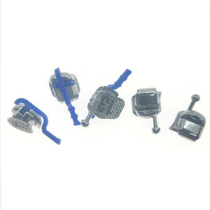 Ortodontico lucido 2G autollegante Roth bretelle dentarie 022 345 gancio - Product Image 3