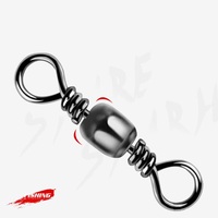 Connecteur de pêche à visser avec mousqueton pour la pêche en mer, accessoires de pêche