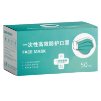 SUNSHINE 3 Plis KN95 Masque Visage Boîtes D'emballage Jetable Chirurgical Civile Médical FFP3 Masque Visage Papier Emballage Boîte Carton