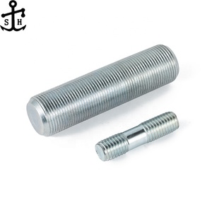 Boulons à tête fraisée double chanfrein personnalisés DIN975/DIN976/IFI136/ASTM A193 B7 en acier au carbone noir filetés ASTM <span class=keywords><strong>A194</strong></span> Grade <span class=keywords><strong>2H</strong></span> - Product Image 4