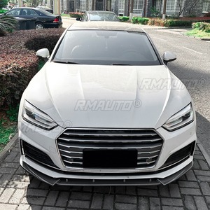 Para Audi A5 S5 F5 Sline, alerón divisor de labio de parachoques delantero, difusor, protector de parachoques, kit de carrocería para Audi A5 S5 F5 Sline 2017-2020 - Product Image 4