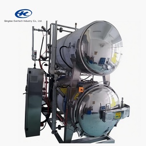 Esterilizador de Autoclave para Enlatado Industrial de Alimentos enlatados en Lata de Hojalata y Aluminio, Productos Lácteos, Salsas, Carne y Atún - Product Image 1