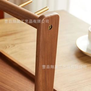 Wooden Key Rack Tray Solid Wood Desktop Organizer For Home Entryway Storage With <b>Hooks</b> And Base <b>Shelf</b> - Product Image 3