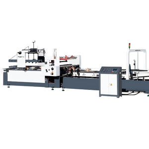 Máquina encoladora automática de cartón corrugado para hacer cajas de pizza Máquinas formadoras de envases a precio de fábrica - Product Image 6