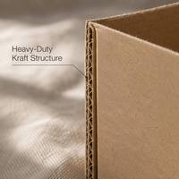 Boîte de literie bio, emballage textile écologique, boîte en kraft durable pour la literie, emballage biodégradable pour la maison, carton d'expédition