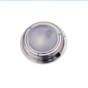 Plafonniers LED intérieurs 12V en acier inoxydable, ronds, pour yacht, bateau, camping-car, usage maritime, 4 pouces - Product Image 1